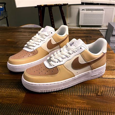 nike air force damen braun beige|Womens Brown Air Force 1 (3) .